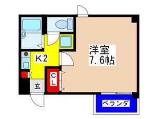 カールトン粲の物件間取画像